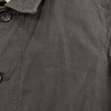 R&D.M.Co- コットン ミドルコート ジャケット コート チャコールグレー レディース オールドマンズテーラー【中古】5-0504M∞