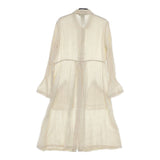 R&D.M.Co- リネン シャツワンピ L ワンピース キナリ ベージュ レディース オールドマンズテーラー【中古】5-0504M∞