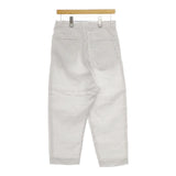 R&D.M.Co- リネン テーパードパンツ リネン パンツ ライトグレー レディース オールドマンズテーラー【中古】5-0504M∞