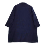 Lin francais d'antan コットン ミドルコート ジャケット コート ネイビー レディース ランフランセダンタン【中古】5-0504M∞