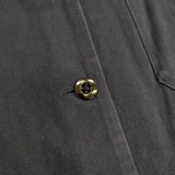 Lin francais d'antan コットン ミドルコート ジャケット コート ネイビー レディース ランフランセダンタン【中古】5-0504M∞