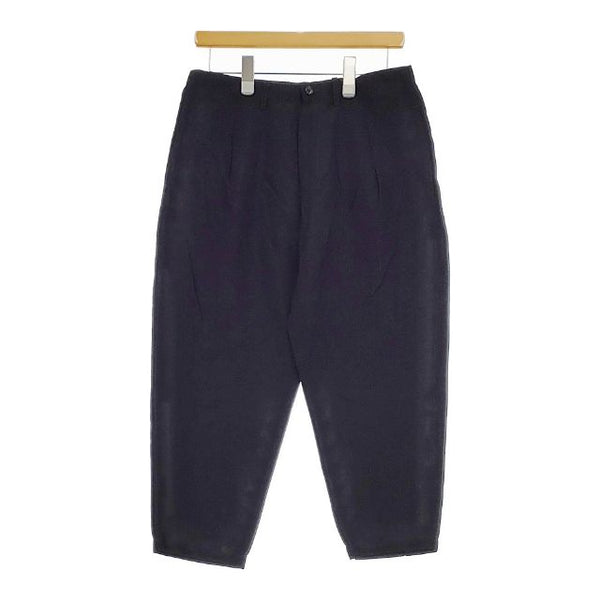 tricot COMME des GARCONS レーヨン リネン TK-P024 パンツ AD2012 ネイビー レディース トリココムデギャルソン【中古】5-0504M∞