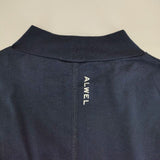 ALWEL DM-2 ハイネック 3/4 SLV HIGH NECK T Ｔシャツ カットソー ネイビー レディース オルウェル【中古】5-0410M∞