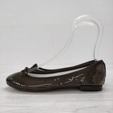 repetto Cendrillon エナメル パテント サイズ36 バレエシューズ ダークブラウン レディース レペット【中古】4-0926G◎