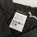 R&D.M.Co- チュニックシャツ シルク 絹 ワンピース 半袖シャツ ブラック レディース オールドマンズテーラー【中古】5-0720S∞