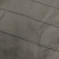 STAMP AND DIARY 切替 半袖 刺繍 コットン ブラウス シャツ ブラック レディース スタンプ アンド ダイアリー【中古】5-0720S∞