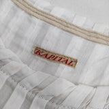 KAPITAL ノースリーブ コットンチュニック 1 S ブラウス シャツ ホワイト レディース キャピタル【中古】5-0720S∞