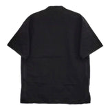 BALLAST ARK バラストアーク 未使用品 COTTON LINEN STAND COLLAR SHIRT 定価22300円 BA09-SH002 半袖シャツ ブラック メンズ【中古】5-0623S∞