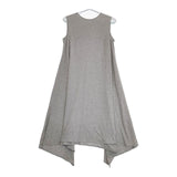 intoca. カットソー素材 ノースリーブ ワンピース グレー レディース イントゥーカ【中古】5-0720S∞