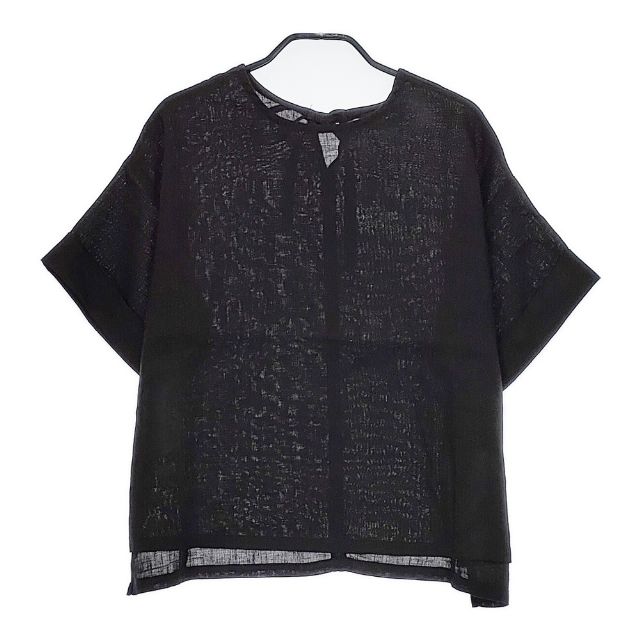 fog linen work リネン リトアニア製 半袖 ブラウス シャツ