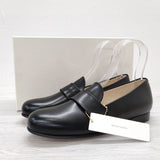 foot the coacher 新品 FRENCH LOAFER フレンチローファー 定価49500円 サイズ7 1/2 ローファー ブラック メンズ フットザコーチャー【中古】4-1004G◎