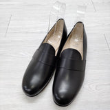 foot the coacher 新品 FRENCH LOAFER フレンチローファー 定価49500円 サイズ8 1/2 ローファー ブラック メンズ フットザコーチャー【中古】4-1004G◎