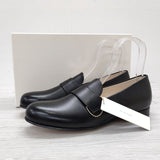 foot the coacher 新品 FRENCH LOAFER フレンチローファー 定価49500円 サイズ8 1/2 ローファー ブラック メンズ フットザコーチャー【中古】4-1004G◎