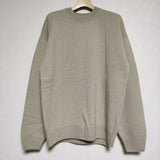 AURALEE 新品 BABY CASHMERE KNIT P/O 定価66000円 A23AP03BC セーター カシミヤ 3 ニット 23AW カーキ メンズ オーラリー【中古】4-1005T∞