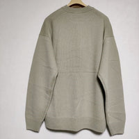 AURALEE 新品 BABY CASHMERE KNIT P/O 定価66000円 A23AP03BC セーター カシミヤ 3 ニット 23AW カーキ メンズ オーラリー【中古】4-1005T∞