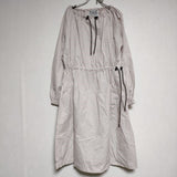 R&D.M.Co- GARMENT DYE SMOCK DRESS 定価50600円 ガーメントダイ ワンピース ライトピンク レディース オールドマンズテーラー【中古】4-1106M∞