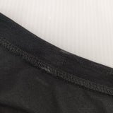 1dozen ペーパーコットン ワイド 半袖Ｔシャツ カットソー ブラック レディース イチダース【中古】5-0706S∞