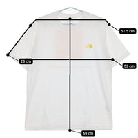THE NORTH FACE NT32349 バンダナスクエアロゴ  半袖Ｔシャツ カットソー ホワイト メンズ ザノースフェイス【中古】5-0623S∞