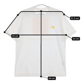 THE NORTH FACE NT32349 バンダナスクエアロゴ  半袖Ｔシャツ カットソー ホワイト メンズ ザノースフェイス【中古】5-0623S∞