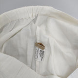 ARTS&SCIENCE コットンリネンシルク 091-L391-227 ワイド パンツ ホワイト レディース アーツ&サイエンス【中古】5-0410M∞