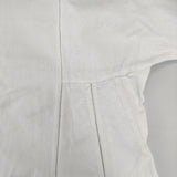 Khadi and Co コットンガウンコート 羽織 サイズM BESS NIELSEN POONAM DRESS コート ホワイト レディース カディ アンド コー【中古】5-0321M△