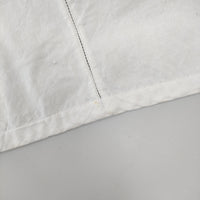 Khadi and Co コットンガウンコート 羽織 サイズM BESS NIELSEN POONAM DRESS コート ホワイト レディース カディ アンド コー【中古】5-0321M△