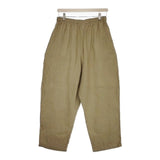 VOIRY リネン SUNDAY PANTS イージーパンツ カーキ レディース ヴォイリー【中古】4-0831M♪