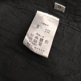 ヂェン先生の日常着 コットンリネン 半袖 ワンピース チャコールグレー レディース ヂェン先生の日常着【中古】5-0706S∞
