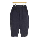 Hermaphrodite リネン混  パンツ ブラック系 レディース エルマフロディット【中古】5-0410M∞