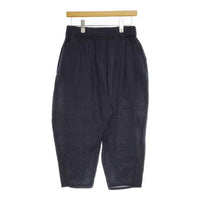 Hermaphrodite リネン混  パンツ ブラック系 レディース エルマフロディット【中古】5-0410M∞