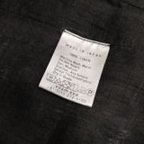 evam eva E211T122 リネンポンチョ サイドスリット ワンピース ポンチョ チャコールグレー レディース エヴァムエヴァ【中古】5-0706S∞