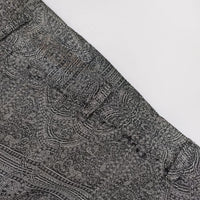 Y's レーヨン ジャカード 総柄 YB-P13-203 サルエルパンツ グレー レディース ワイズ/Yohji【中古】5-0410M∞