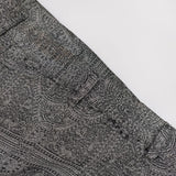 Y's レーヨン ジャカード 総柄 YB-P13-203 サルエルパンツ グレー レディース ワイズ/Yohji【中古】5-0410M∞