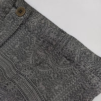 Y's レーヨン ジャカード 総柄 YB-P13-203 サルエルパンツ グレー レディース ワイズ/Yohji【中古】5-0410M∞