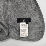 Y's レーヨン ジャカード 総柄 YB-P13-203 サルエルパンツ グレー レディース ワイズ/Yohji【中古】5-0410M∞