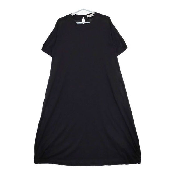 atelier naruse コットンカットソー コクーンワンピース  定価21450円 na-F03085 ワンピース 22SS ブラック レディース アトリエナルセ【中古】5-0706S∞