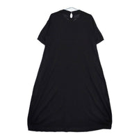 atelier naruse コットンカットソー コクーンワンピース  定価21450円 na-F03085 ワンピース 22SS ブラック レディース アトリエナルセ【中古】5-0706S∞