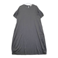 atelier naruse コットンカットソー コクーンワンピース  定価24150円 na-F03090 ワンピース 23SS チャコールグレー レディース アトリエナルセ【中古】5-0706S∞
