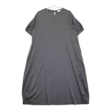 atelier naruse コットンカットソー コクーンワンピース  定価24150円 na-F03090 ワンピース 23SS チャコールグレー レディース アトリエナルセ【中古】5-0706S∞