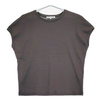 23区 フレンチスリーブ 半袖Ｔシャツ カットソー チャコールグレー レディース 23区【中古】5-0706S∞