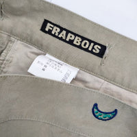 FRAPBOIS 惑星 総柄 パンツ ベージュ系 レディース フラボア【中古】5-0109M∞