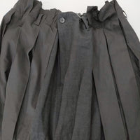 Yohji Yamamoto POUR HOMME HS-P74-825 定価125400円 サルエルプリーツパンツ 24SS ブラック メンズ ヨウジヤマモトプールオム【中古】4-0912M♪