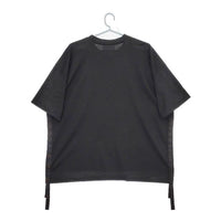 BEARDSLEY サイドテープ オーバーサイズ 半袖Ｔシャツ カットソー ブラック レディース ビアズリー【中古】5-0706S∞