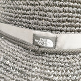 THE NORTH FACE ラフィアハット Raffia Hat 麦わら帽子 NN01554 ユニセックス ハット ブラック メンズ ザノースフェイス【中古】5-0726M◎
