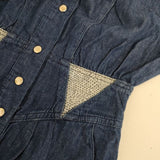 TOGA avon fashions avon fashions 古着 リメイク デニム プルオーバー ワンピース ブルー レディース トーガ【中古】5-0706M∞