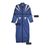 TOGA avon fashions avon fashions 古着 リメイク デニム プルオーバー ワンピース ブルー レディース トーガ【中古】5-0706M∞