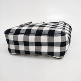 Brady MINI CARRYALL GINGHAM CHECK トートバッグ ブラック ホワイト レディース ブレディ【中古】4-0912G♪