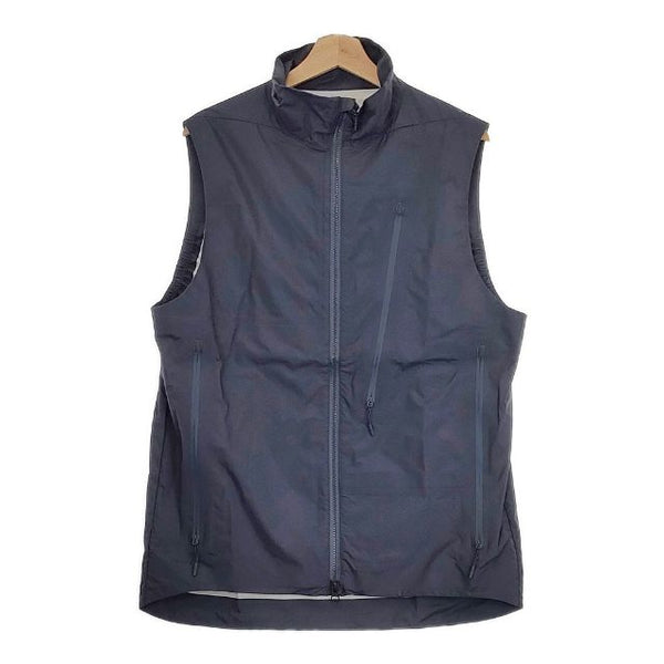 DAIWA LIFESTYLE 新品 VEST DV-072-3023EX サイズM 定価31900円 ナイロン ベスト ネイビー メンズ ダイワライフスタイル【中古】4-0924M♪