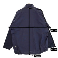 DAIWA LIFESTYLE 新品 SOFT SHELL BLOUSON DJ-045-2022WEX M 定価52800円 ブルゾン ネイビー メンズ ダイワライフスタイル【中古】4-0924M♪