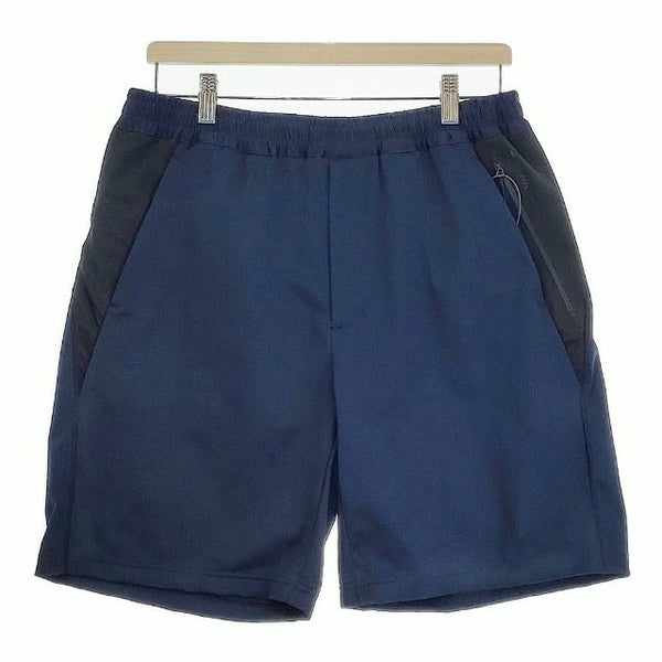 DAIWA LIFESTYLE 新品 SWEAT STRETCH SHORT PANTS M 定価22000円 ショートパンツ ショーツ ネイビー ダイワライフスタイル【中古】4-0906S♪